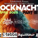 Rocknacht Part III am Saturday, 12.04.2025